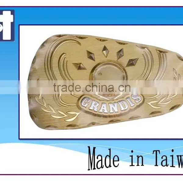 Thick Nameplate Gold 3d Metal Sticker photo-4