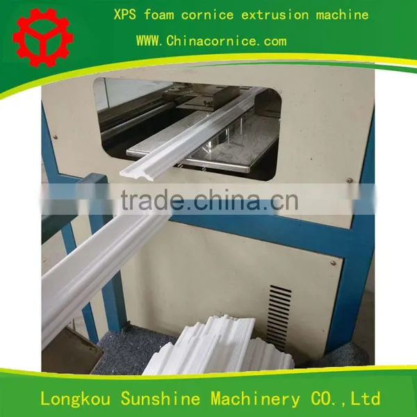 Full Automatic Decorative Polystyrene Cornice Molding Extrusion Machine photo-2
