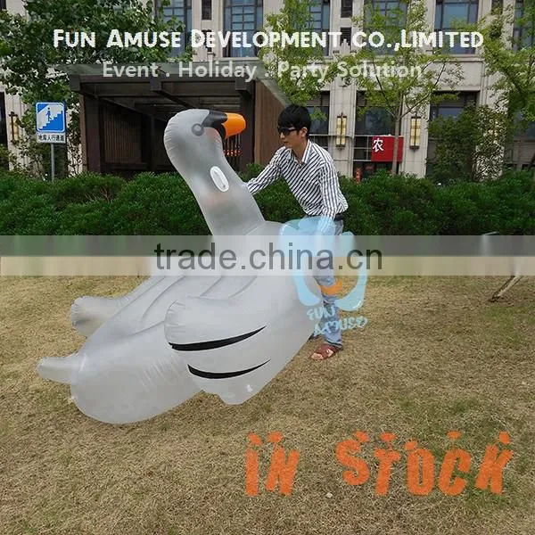 MOQ 50pcs Outdoor Pool Float Inflatable Swan Float for Summer photo-5