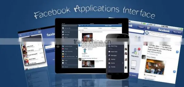 Facebook Application Interface Website Designing photo-2