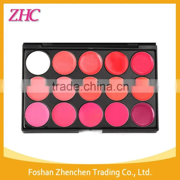 OEM Professional Lipgloss Palette 15 Color High Light Blusher photo-4