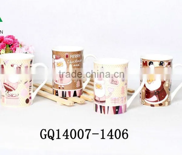Liling 11oz Standard Size New Bone China Cups With Decals and Cheap Sale photo-6