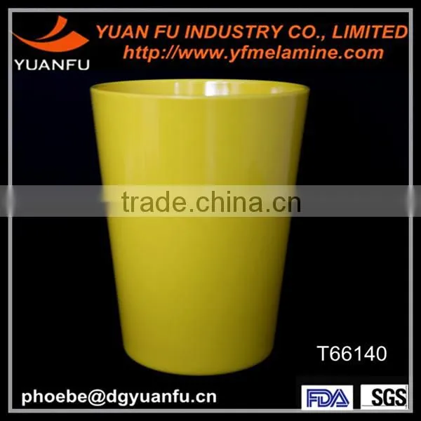 2014 Cute Design Melamine Plastic Mini Trash Can
