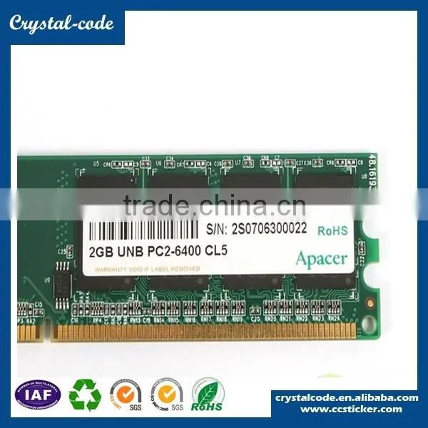 Custom Humidity Indicating Different Thickness Anti-tampering Esd Protection Label for Electronic Packing Quality Choice photo-6