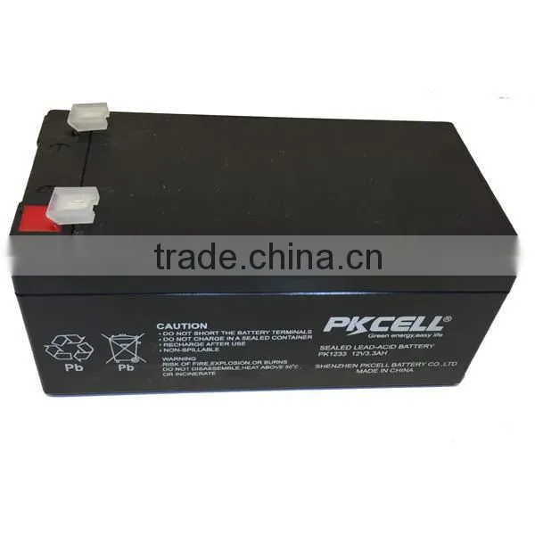 PKCELL VRLA lead acid battery lead acid battery 12v lead acid battery 12v 3.3ah