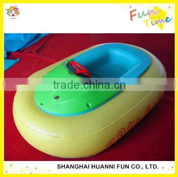Inflatable Electric Motor Bumper Boat for Kids Water Playing Game photo-5