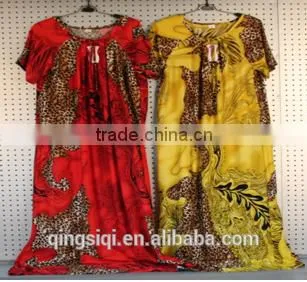 Fashion Short Sleeve Arab Lady Long Gown photo-4