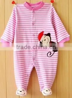 2016 Cute Animal Baby Romper With Foot Cover Long Sleeve Baby Clothes photo-2