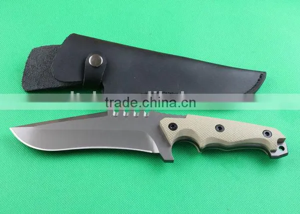 OEM Full Tang Structure Combat Knife With G10 photo-6