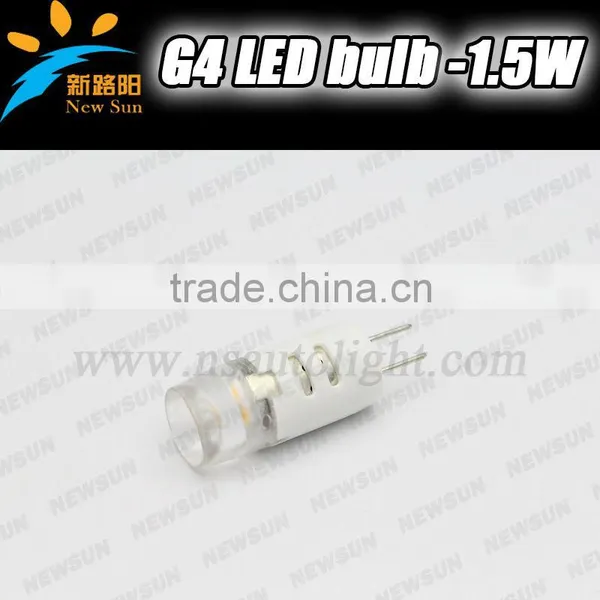 Hot sale car interior led light house decoration G4 led light warm white 12V led corn lamp