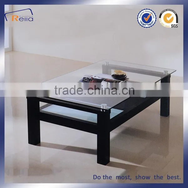 Hot Selling Clear Glass Coffee Table Tea Table photo-3