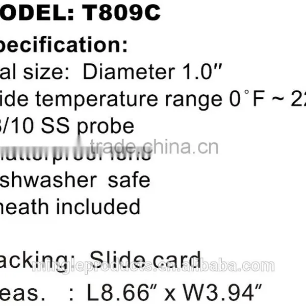 Instant Read Thermometer_T809C photo-3