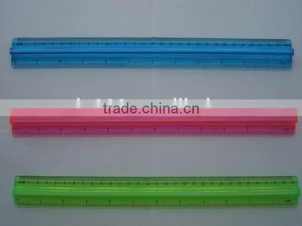 wholesale price custom 12' 30cm plastic ruler for drawing