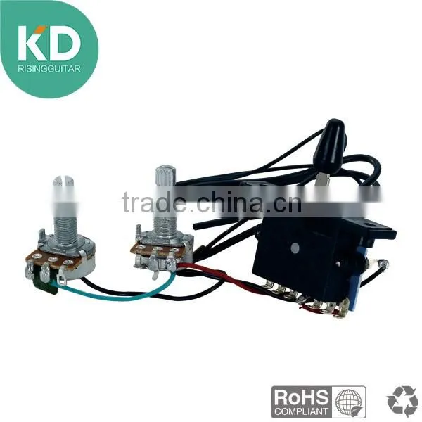 Electronic Circuits 2 Pots+1 Switch Circuits Musical Instrument