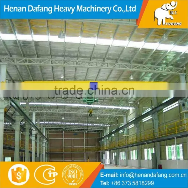 Workshop Using Single Girder Overhead Crane/bridge Overhead Crane Overhead Travelling Crane