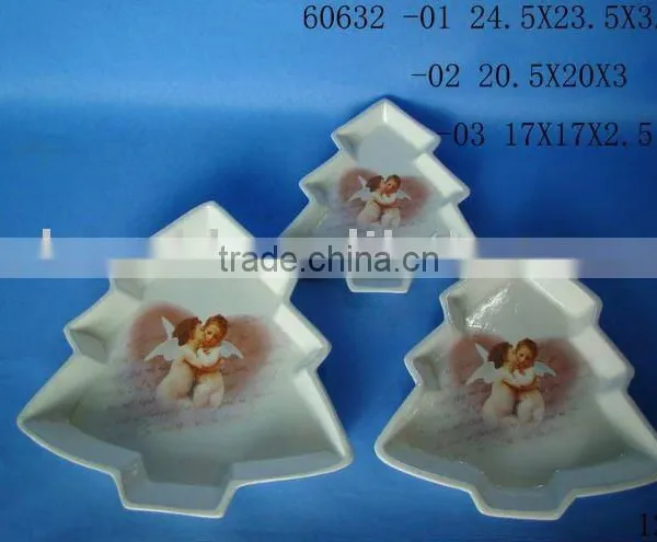 Christmas Terracotta Garden Plate