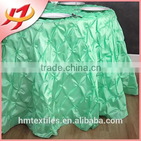 Wholesale Fancy Taffeta Table Cloth for Wedding/hotel/party photo-2