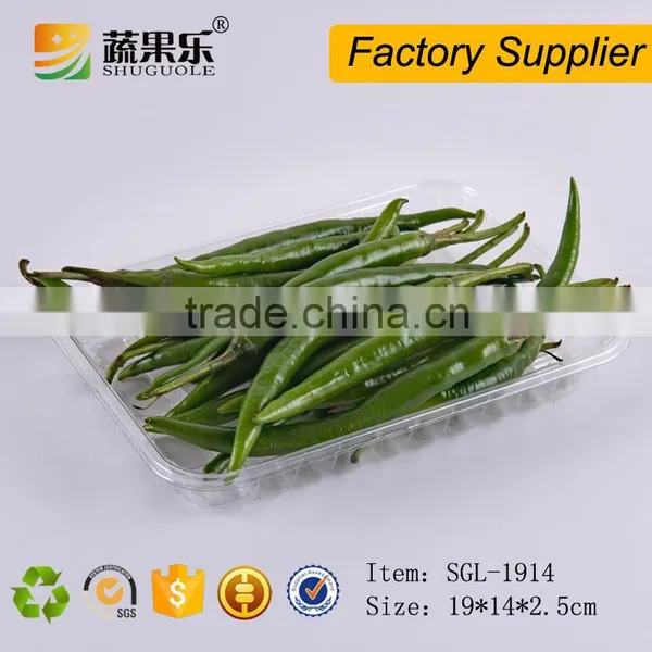 Plastic Biodegradable PET Meat Tray photo-2