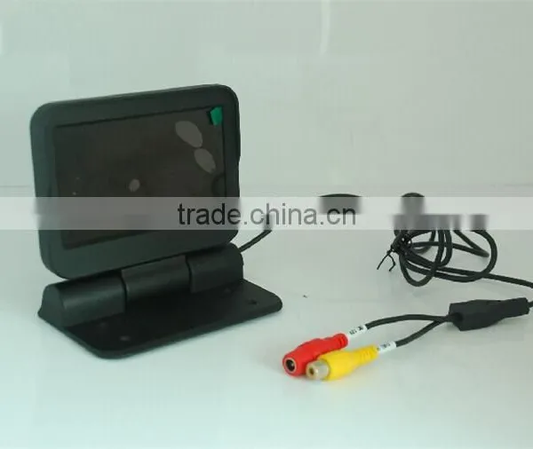 VCAN0998 4.3 Inch LCD Color Car Monitor Auto Electric Flip Car TFT LCD Monitor photo-3