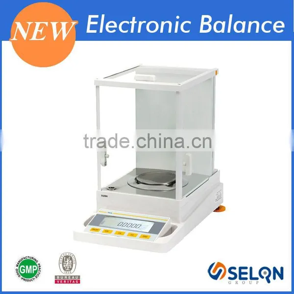 SELON SA1604 ELECTRONIC ANALYTICAL BALANCE, LCD DISPLAY, ADVANCED DESIGN