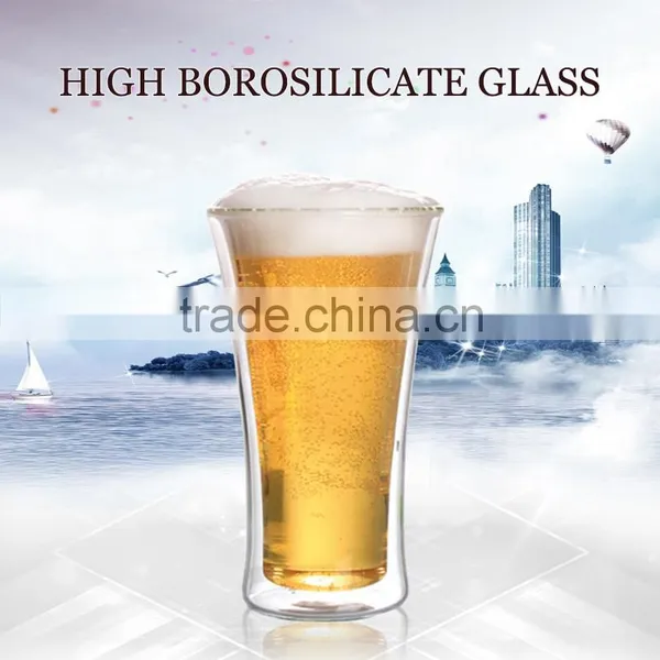 250ml China Supplier Hot Sell Borosil Double Wall Wholesale Starbucks Mug