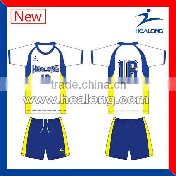 Custom Pakistan Team Healong Brand Volleyball Uniform