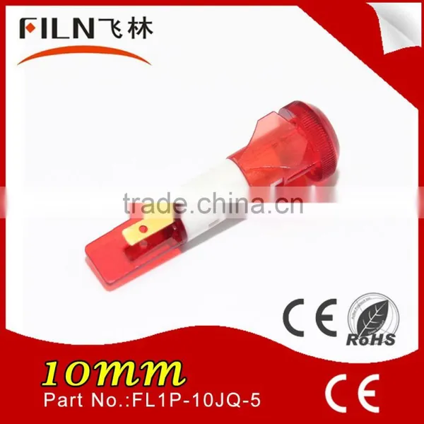 2015 FILN Plastic 10mm 380v Neon Led Mi-bulb Battery Voltage Indicator Flashing Indicator Light photo-5
