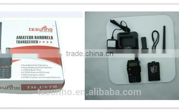 TESUNHO TH-UV7R Cheap UV-5R 136-174/400-480 MHz Dual-Band DTMF CTCSS DCS FM Mobile Radio photo-5