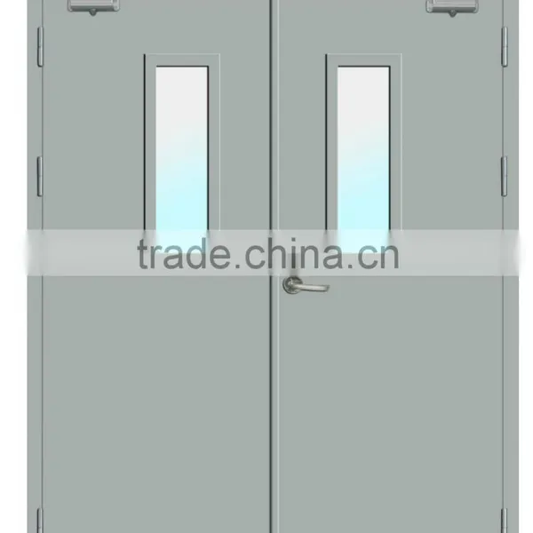 Stainless Steel Fireproof Door With Push Bar and Different Colors