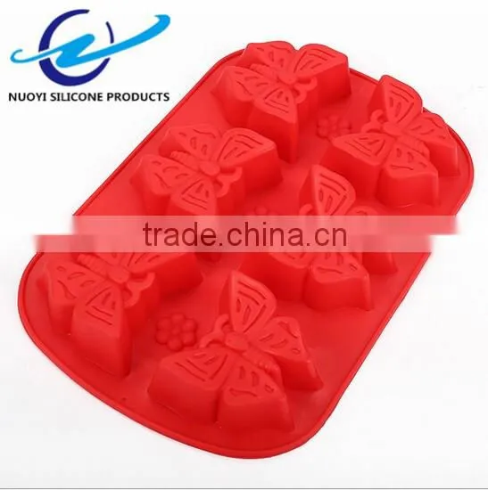 Hot Selling FDA Butterflies Shaped Decor Silicone Cake Mold photo-3