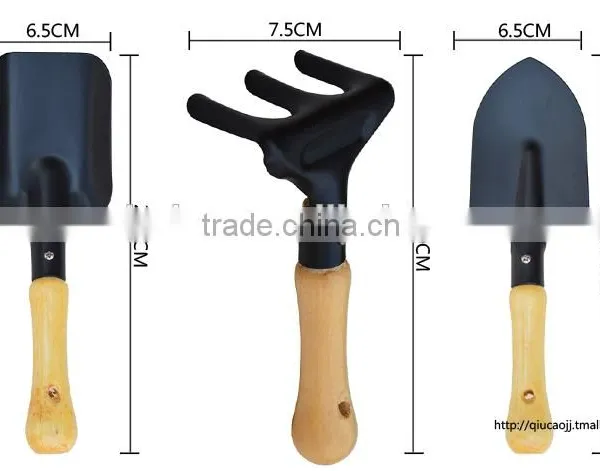 Mini Used New 3pcs Garden Tool Set photo-3
