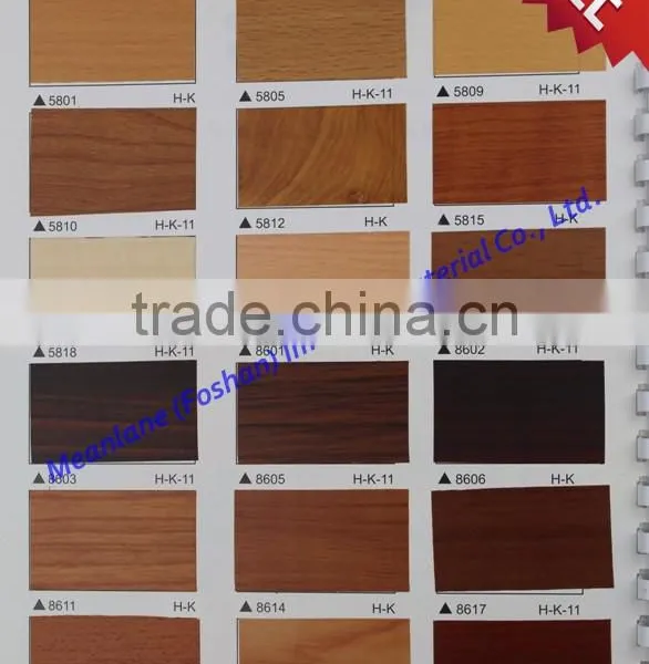 Wood Grain PVC Decoration Film