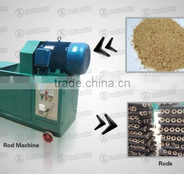 Professional Charcoal Rod Machine / Briquette Making Machine for BBQ photo-5