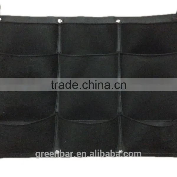 12 Pockets Vertical Garden Bag Wall Grow Bag Designed for Vertical Wall Project