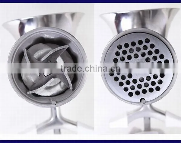 Hot Sale Stainless Steel Manual Meat Grinder Meat Mincer Machine photo-2
