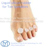 Liquid Silicone Rubber for Toe Spreaders  