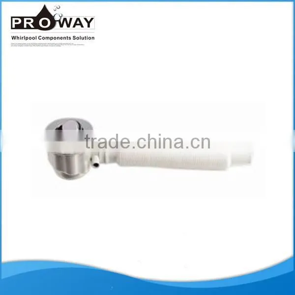 Flexible Shower Drain Channel Zinc Alloy Bathroom Shower Floor Drain