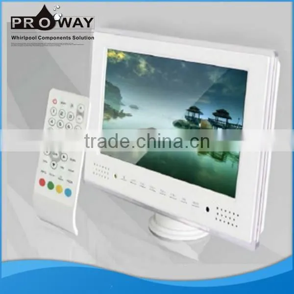9.2'',15'' White TV Bathroom Waterproof LCD TV Whirlpool Bathtub TV