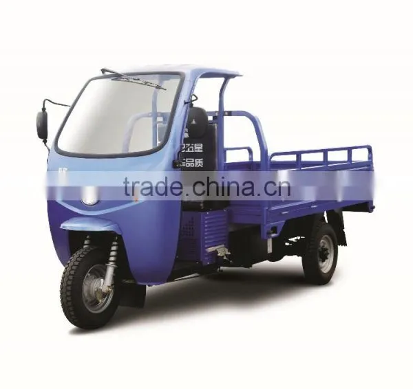Three Wheel Motor Tricycle With Half Closed Cabin for Cargo photo-6