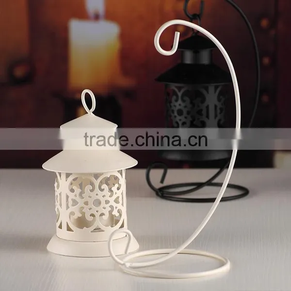 Wrought Iron Classical Street Lamp Candlestick Wedding Gift Candle Holder photo-5