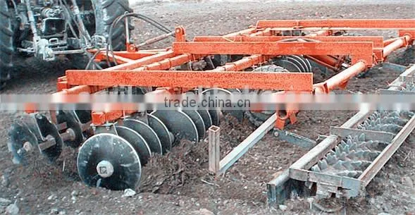 Huge Duty Farm Tractor Use Hydraulic Combined Land Preparation Machine With Disk Harrow, Disk Plough photo-2