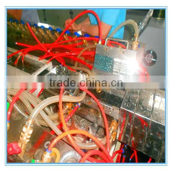 PP PE PVC WPC Skirting Board Production Line/WPC Profile Machine photo-5