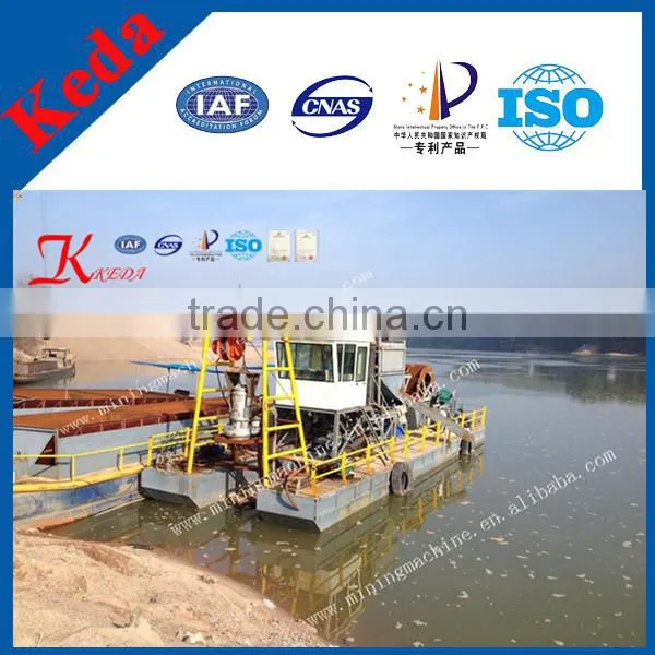 Hot Sale Diesel Engine Boat Submersible Sand Pump photo-4
