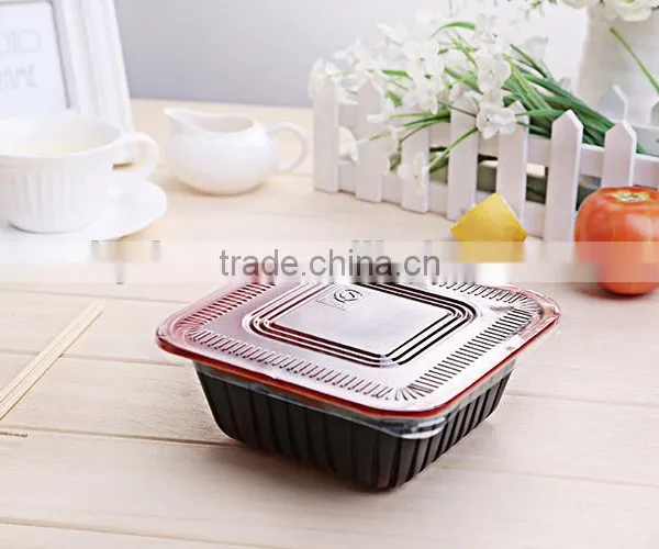 Disposable Plastic Square Food Container photo-6