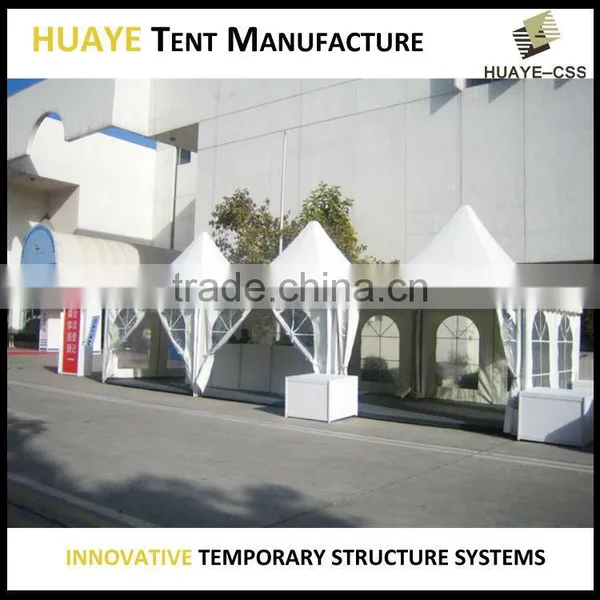 Popular Easy up Movable Outdoor Pagoda Tent for Events 10m Diameter Hexagonal Frame Tent photo-2