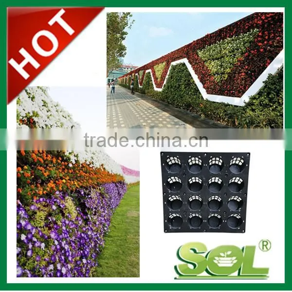 Vertical Garden Materials Plastic Pot Fiberglass Plant Pots photo-4