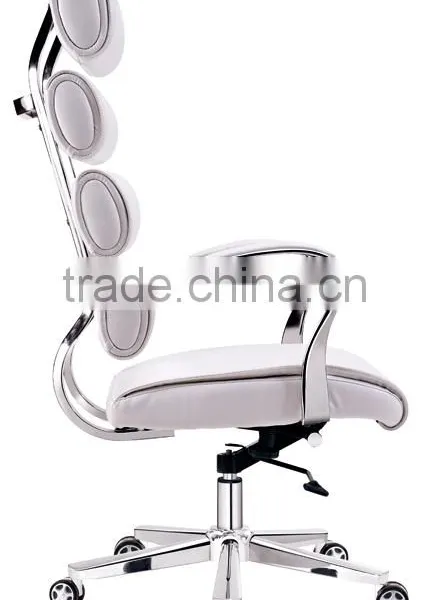 Classical Ergonomic 2015 Unique Design Popular Office White Chair photo-4