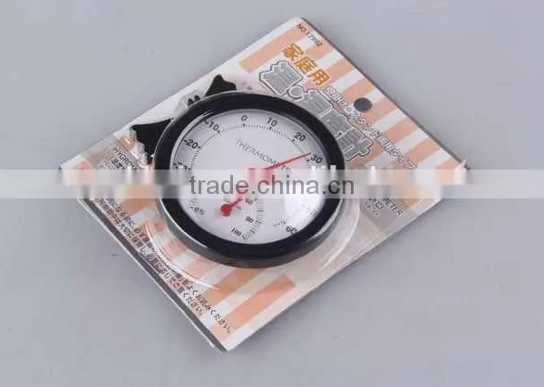 Double Scale Circular Plastic THERMOMETER photo-2
