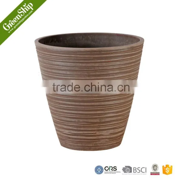 Reasonably Priced Small Outdoor Plastic Flower Pot Recycleddurable Factory photo-2