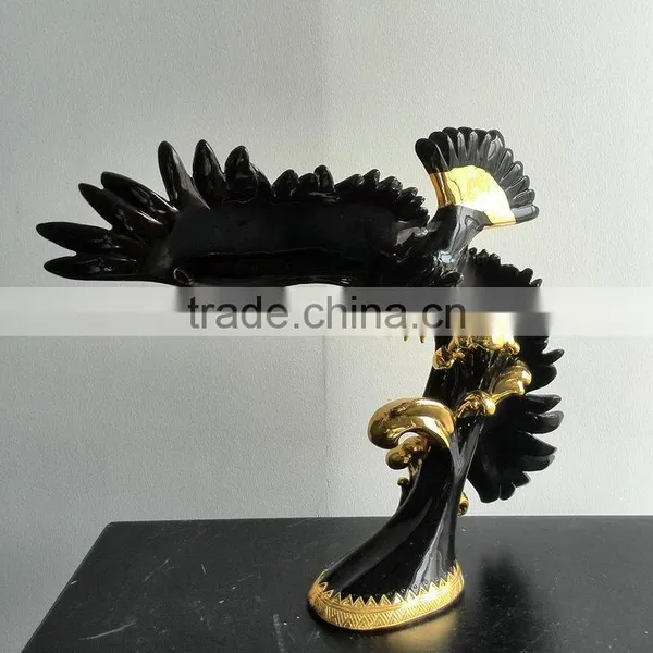 Polyresin Hawk Statue photo-5